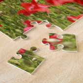 Papaver veld - Verbluffend! Legpuzzel (Zijkant)