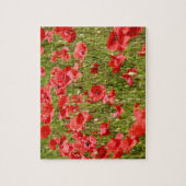 Papaver veld - Verbluffend! Legpuzzel (Verticaal)