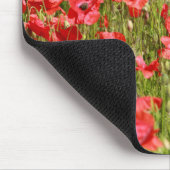 Papaver veld - Verbluffend! Muismat (Hoek)