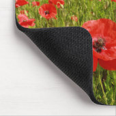 Papaver veld - Verbluffend! Muismat (Hoek)
