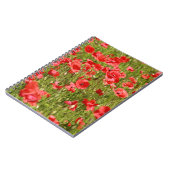 Papaver veld - Verbluffend! Notitieboek (Linkerzijde)