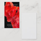 papaver visitekaartje (Voorkant / Achterkant)