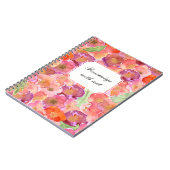  papaver Waterverf Notitieboek (Linkerzijde)