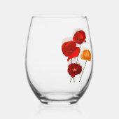 papaver wijnglas zonder voet (Rechts)