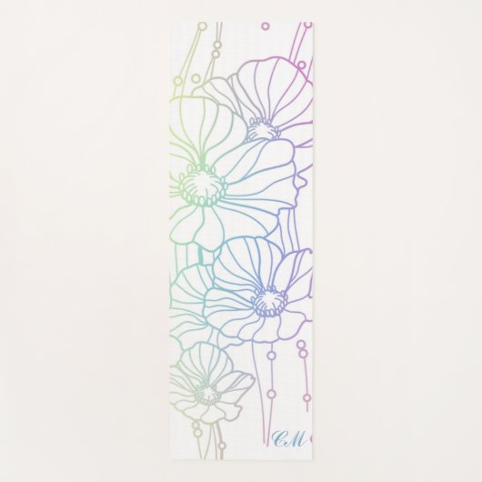 papaver yogamat (Voorkant)