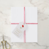 Papaver Zaad Pakket Rouw Cadeau Labels Cadeaulabel (Met Touw)