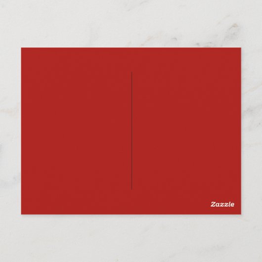 papaverbloemen in Waterverf Briefkaart (Achterkant)