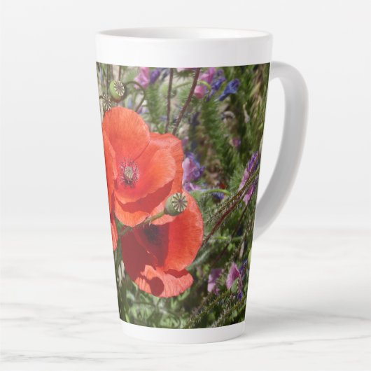 PAPAVERBLOEMEN LATTE MOK (Rechterhoek)