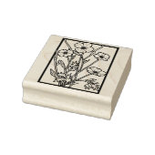 Papaverbloemen Rubberstempel (Stempel)