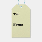 papaverbloesem cadeaulabel (Achterkant)