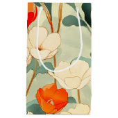  papaverbloesem klein cadeauzakje (Voorkant)