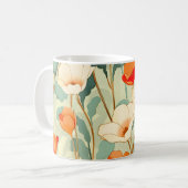 papaverbloesem koffiemok (Voorkant links)