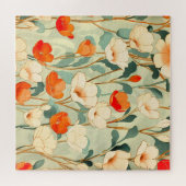  papaverbloesem legpuzzel (Horizontaal)