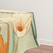  papaverbloesem tafelkleed (Voorbeeld)