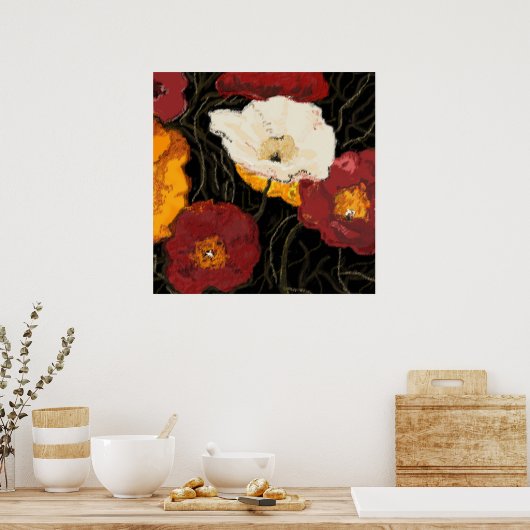 papavergroot poster (Keuken)