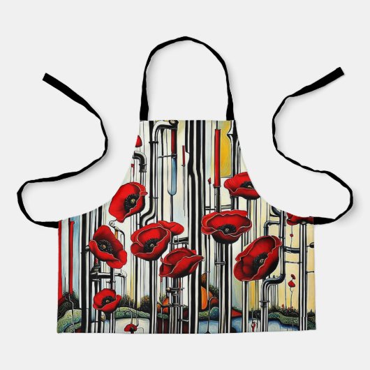 Papaveri Tubolari 1 Schort (Voorkant)