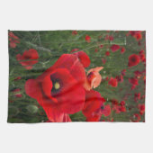 Papaverkeukenhanddoek/theedoek Theedoek (Horizontaal)