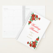  papaverrode bloemen - bruiloft planner (Display)