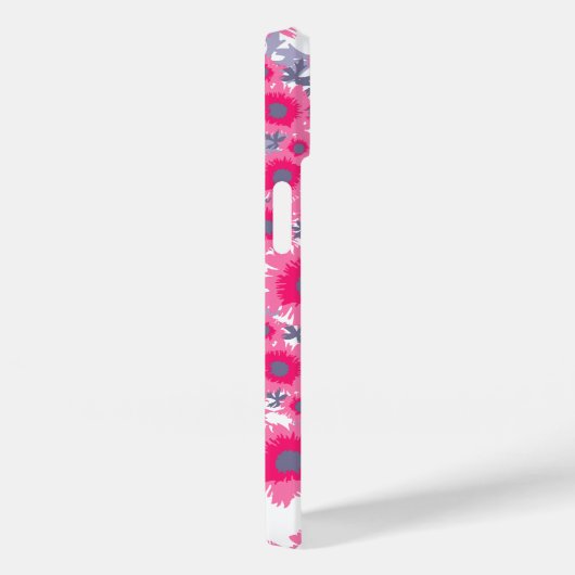 papaverroze whitedamask name iphone case (Achterkant / Rechts)