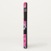  papaverroze zwarte dampnaam iphonecase Case-Mate iPhone case (Achterkant/links)