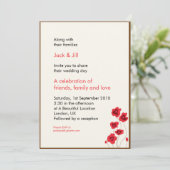 Papavers 5x7 kaart (Staand voorkant)