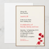 Papavers 5x7 kaart (Voorkant / Achterkant)