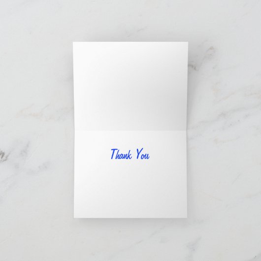 Papavers Bedankkaart (Binnen)