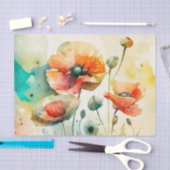 PAPAVERS bloemendecoupage papier (Craft)