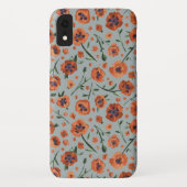 Papavers bloemmotief Case-Mate iPhone case (Achterkant)