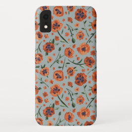 Papavers bloemmotief Case-Mate iPhone case