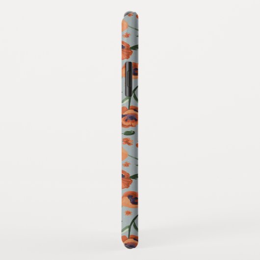 Papavers bloemmotief Case-Mate iPhone case (Achterkant/rechts)