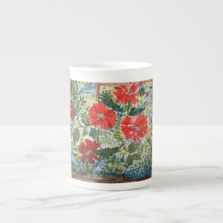 Papavers - Bone China mok