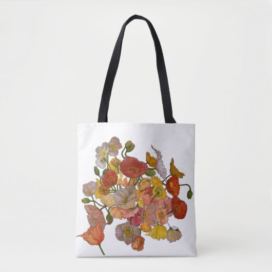 Papavers Canvas tas (Voorkant)