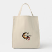 Papavers Canvas tas (Achterkant)