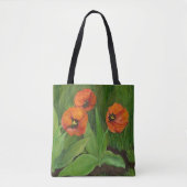 Papavers Canvas tas (Voorkant)