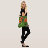 Papavers Canvas tas (Op model)