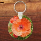 papavers - coquelicots sleutelhanger (Voorkant)