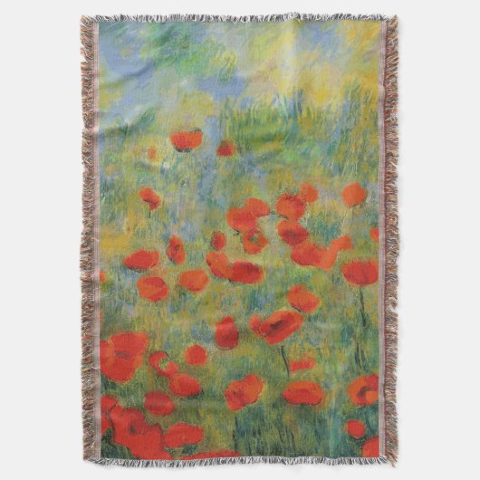 Papavers - Deken (Voorkant Verticaal)
