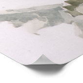 Papavers en bijen poster (Hoek)