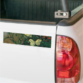 Papavers en botervliegen (F748) Van Gogh Fine Art Bumpersticker (Op Truck)