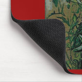 Papavers en botervliegen (F748) Van Gogh Fine Art Muismat (Hoek)