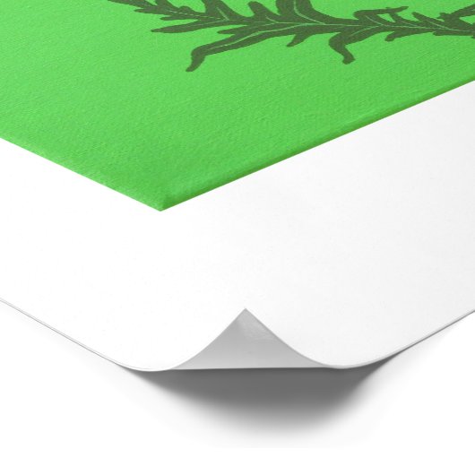 Papavers en botervliegen poster (Hoek)