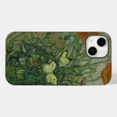 Papavers en botervliegen van Vincent Van Gogh Case-Mate iPhone Case (Achterkant (horizontaal))