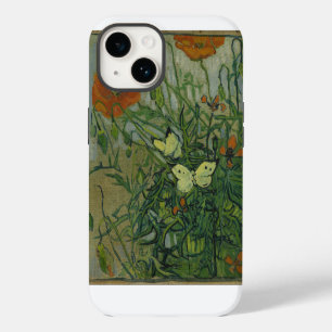 Papavers en botervliegen van Vincent Van Gogh iPhone 14 Hoesje