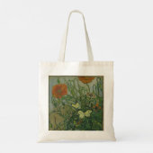Papavers en botervliegen van Vincent Van Gogh Tote Bag (Achterkant)