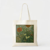 Papavers en botervliegen van Vincent Van Gogh Tote Bag (Voorkant)