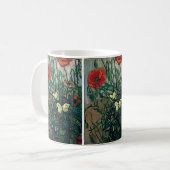 Papavers en Butterflies Van Gogh Fine Art Koffiemok (Voorkant links)