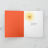 Papavers en Cattails die denken aan uw kaart (Binnen)