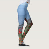 Papavers en de oceaan leggings (Rechts)