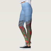 Papavers en de oceaan leggings (Links)